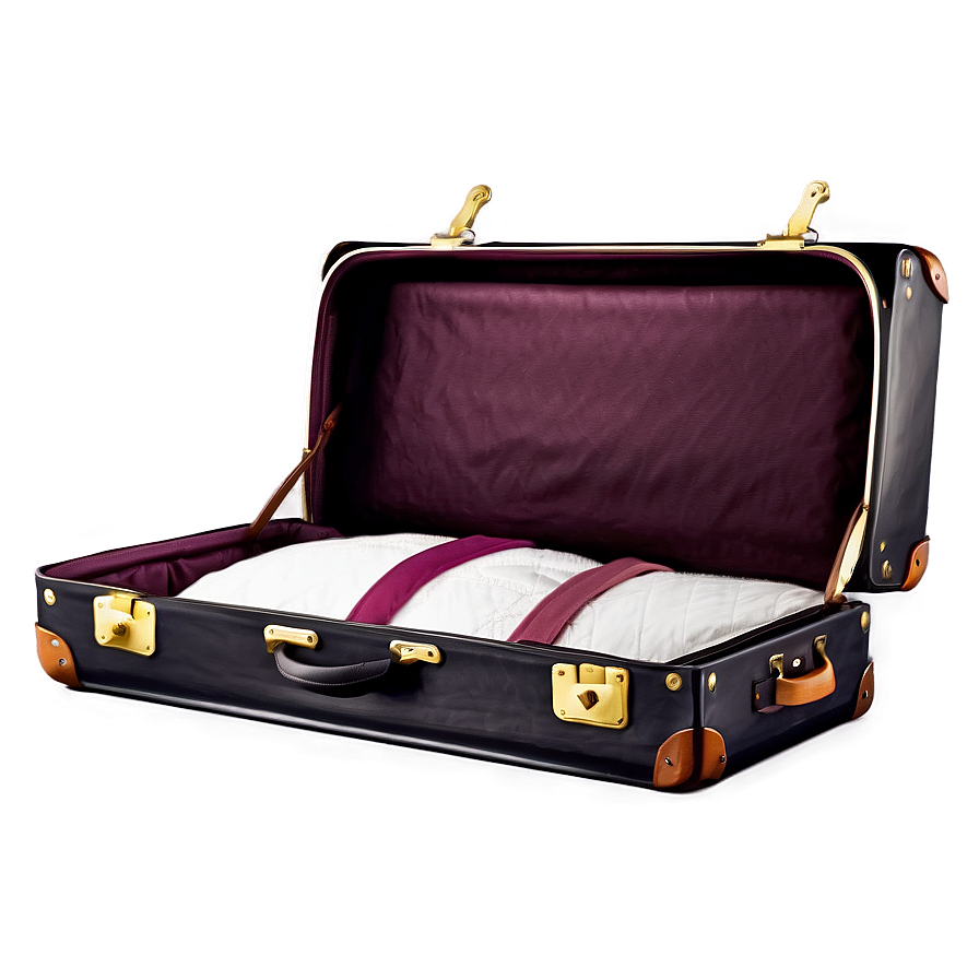 Open Suitcase For Honeymoon Png Lvg PNG Image