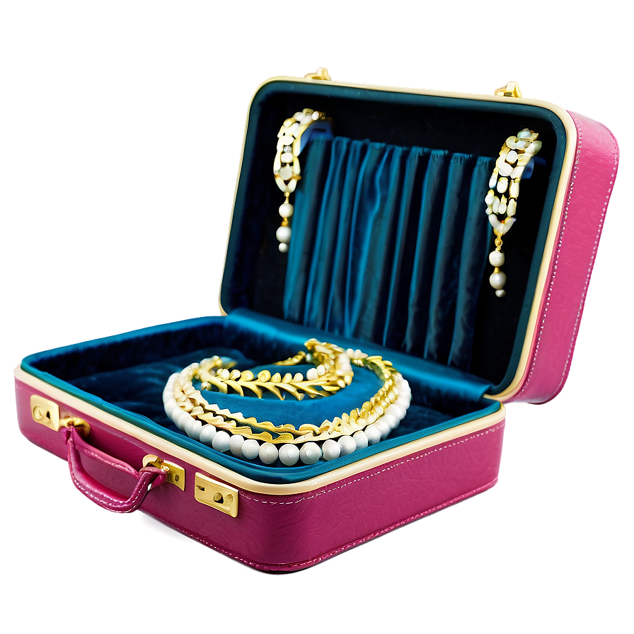 Open Suitcase With Jewellery Png 06212024 PNG Image