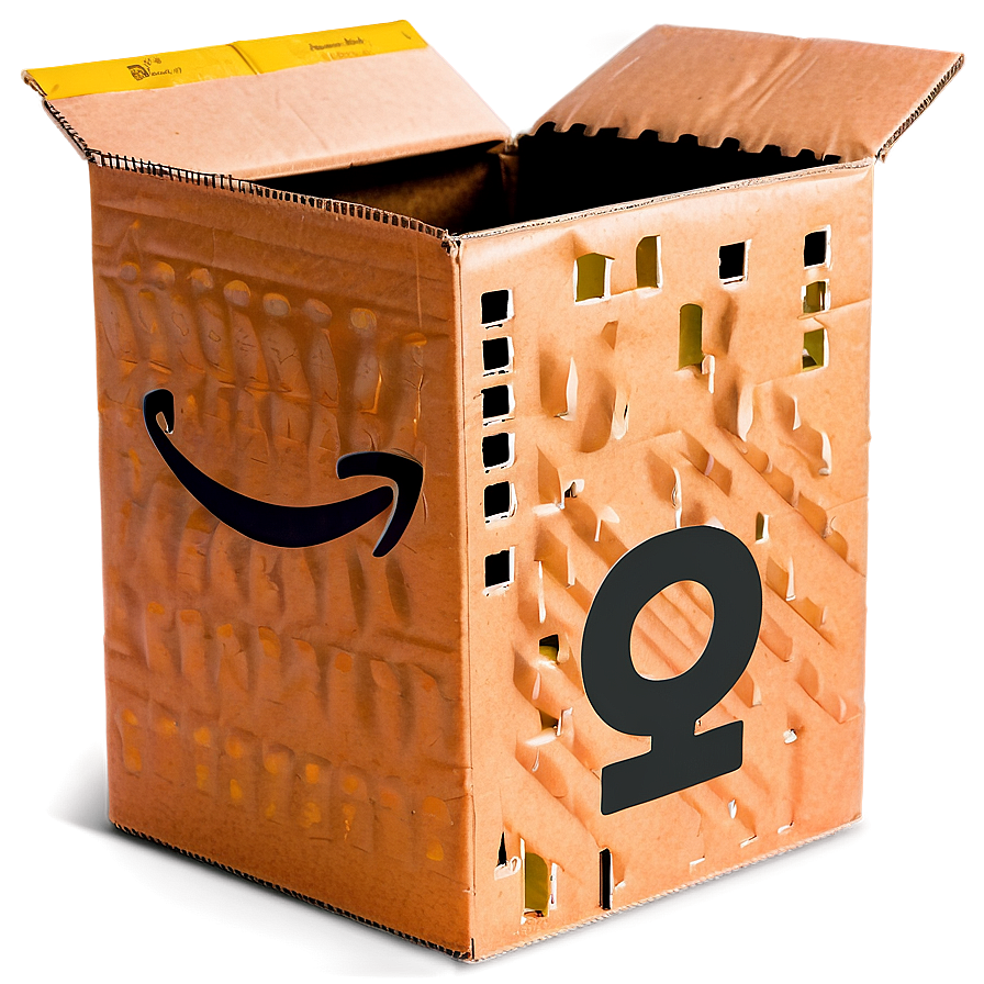 Opened Amazon Box With Contents Png 89 PNG Image