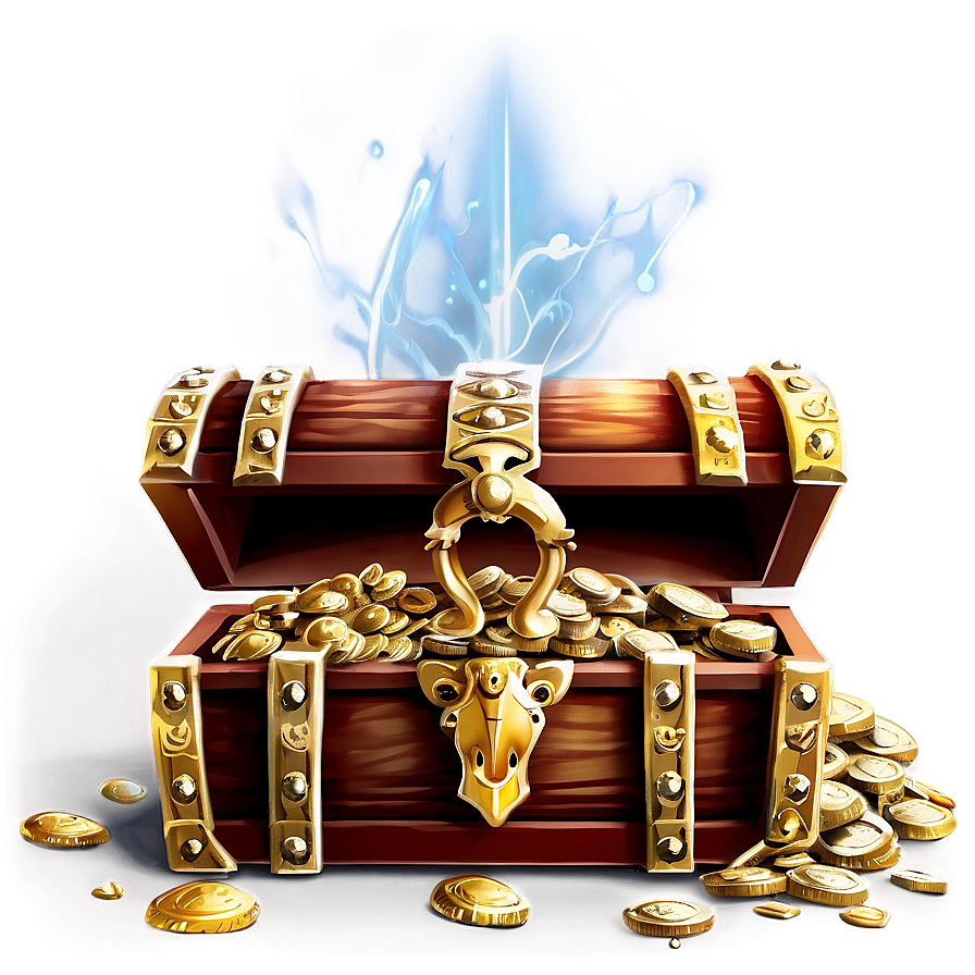 Opened Treasure Chest Png 05252024 PNG Image