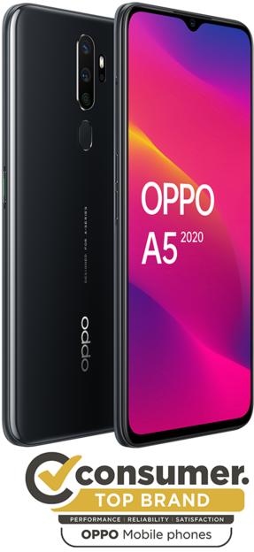 Oppo A52020 Smartphone Displayand Camera Features PNG Image