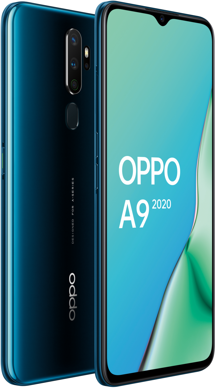 Oppo A92020 Smartphone Displayand Design PNG Image