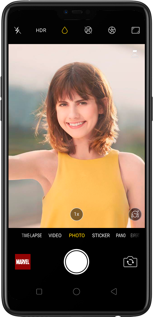 Oppo_ Camera_ App_ Portrait_ Mode PNG Image