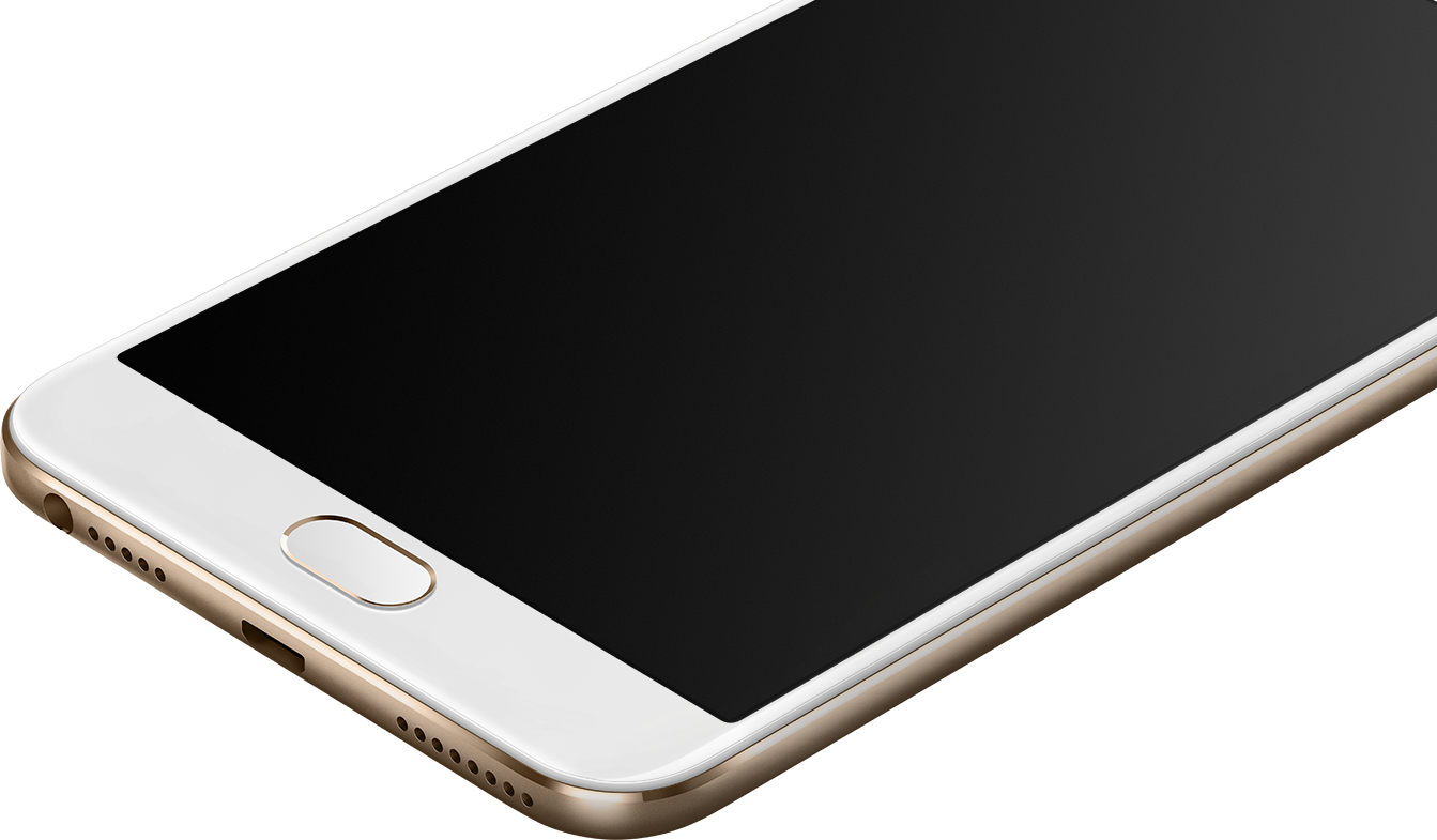 Oppo Smartphone Angled View PNG Image