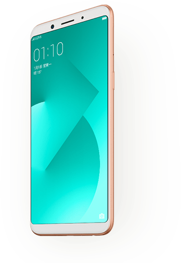 Oppo Smartphone Display View PNG Image