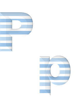 Optical Illusion Letters Pp PNG Image