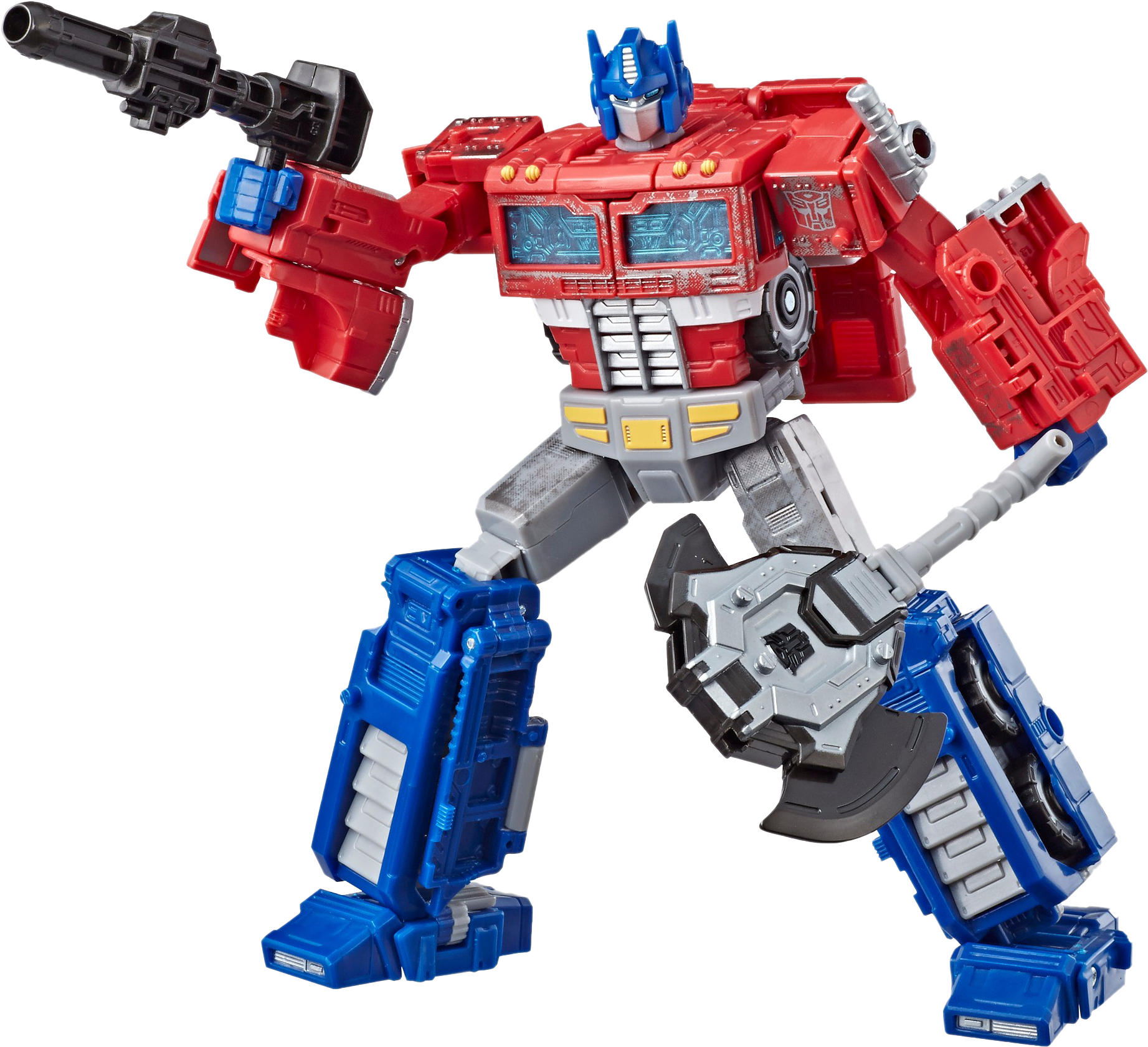 Optimus Prime Action Figure PNG Image