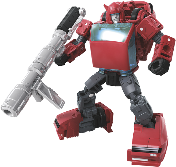 Optimus Prime Action Pose PNG Image