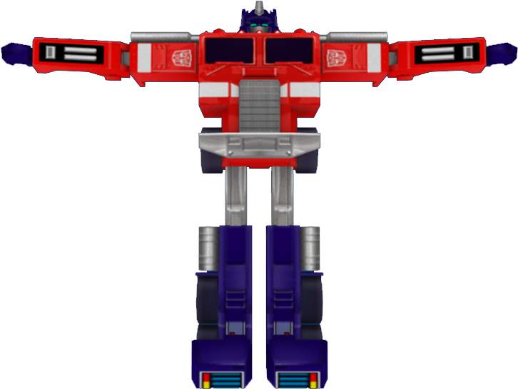 Optimus Prime Classic Pose PNG Image