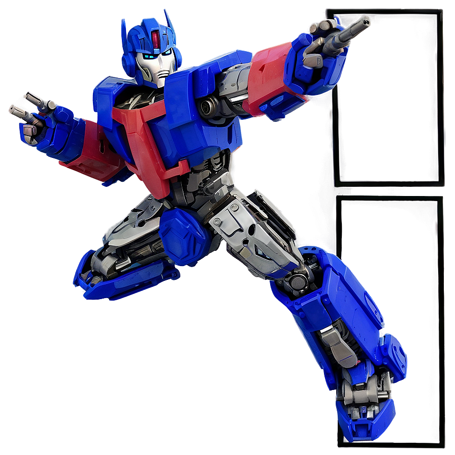 Optimus Prime Heroic Pose Png Idj5 PNG Image