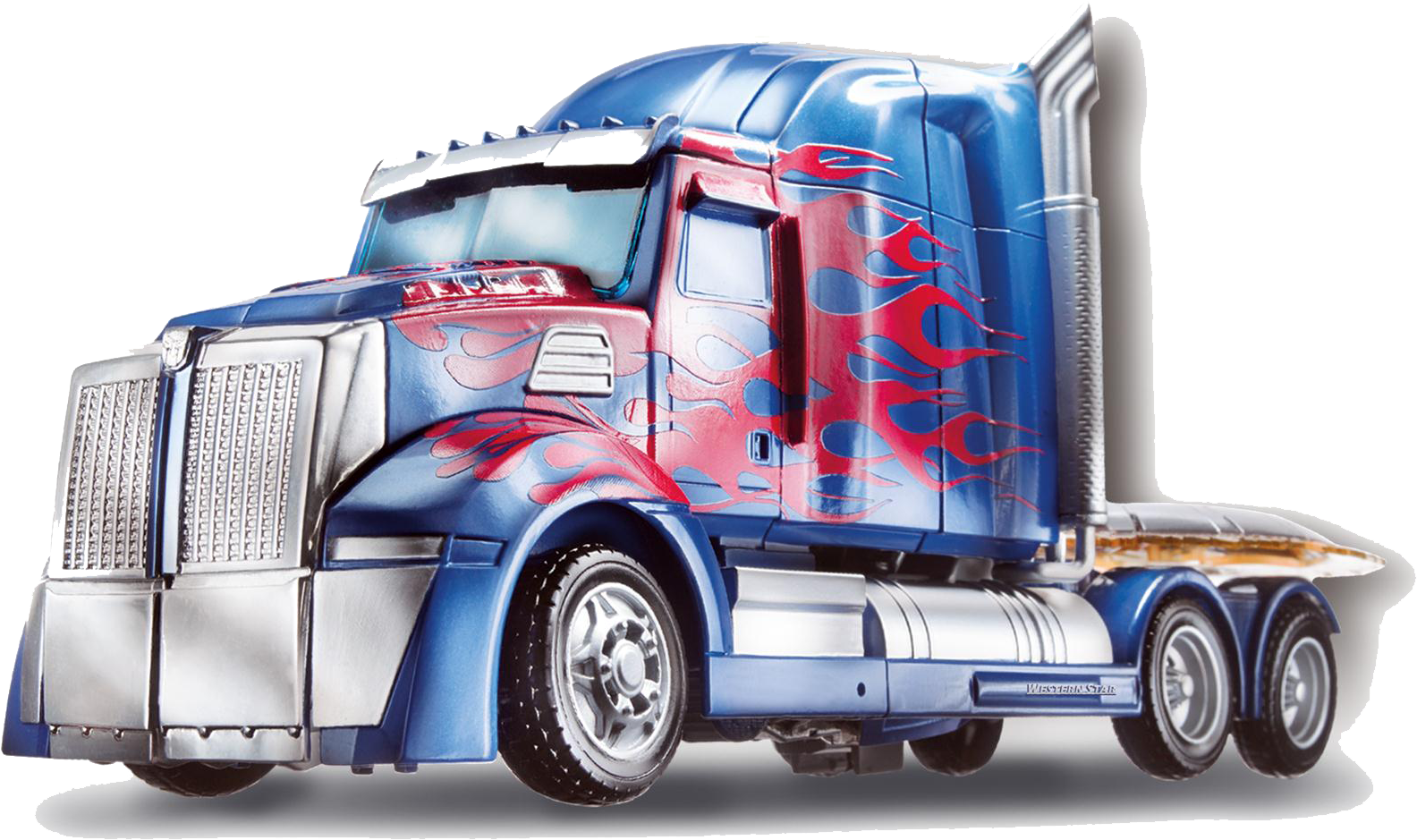 Optimus Prime Truck Mode PNG Image