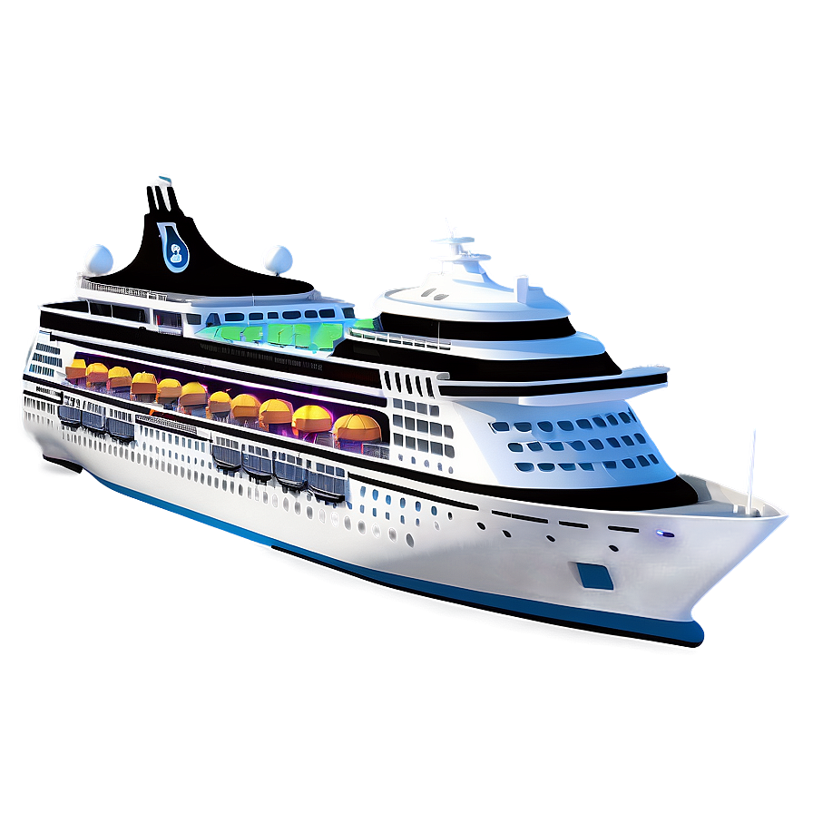 Opulent Cruise Ship Png Pnc14 PNG Image