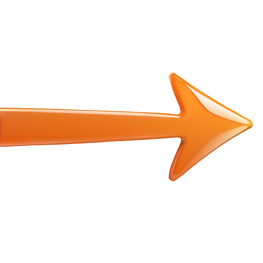 Orange Arrow For Digital Marketing Png Nem45 PNG Image