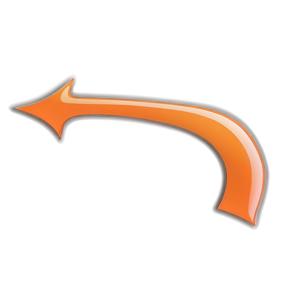 Orange Arrow Png Mgs PNG Image