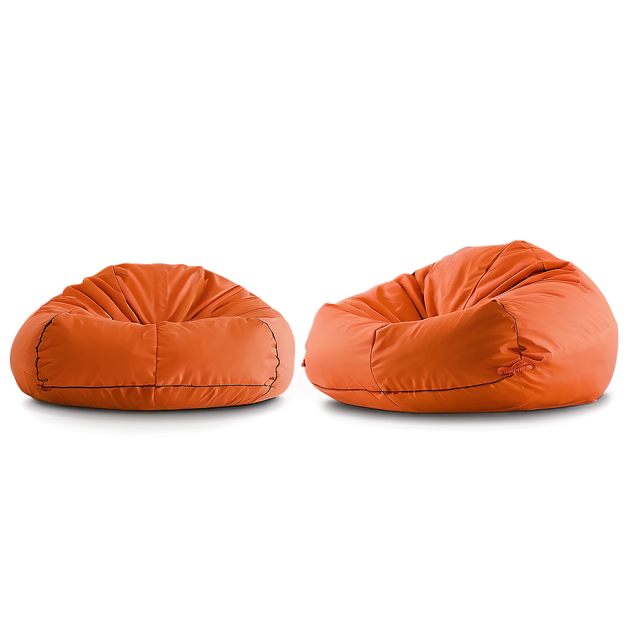 Orange Bean Bag Chair Png 69 PNG Image