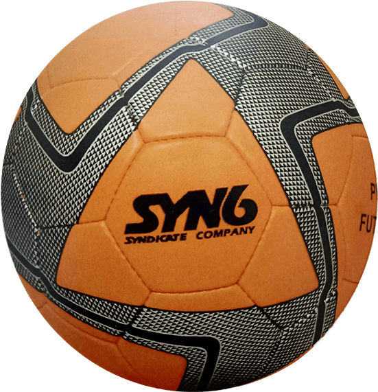 Orange Black Soccer Ball S Y N6 PNG Image