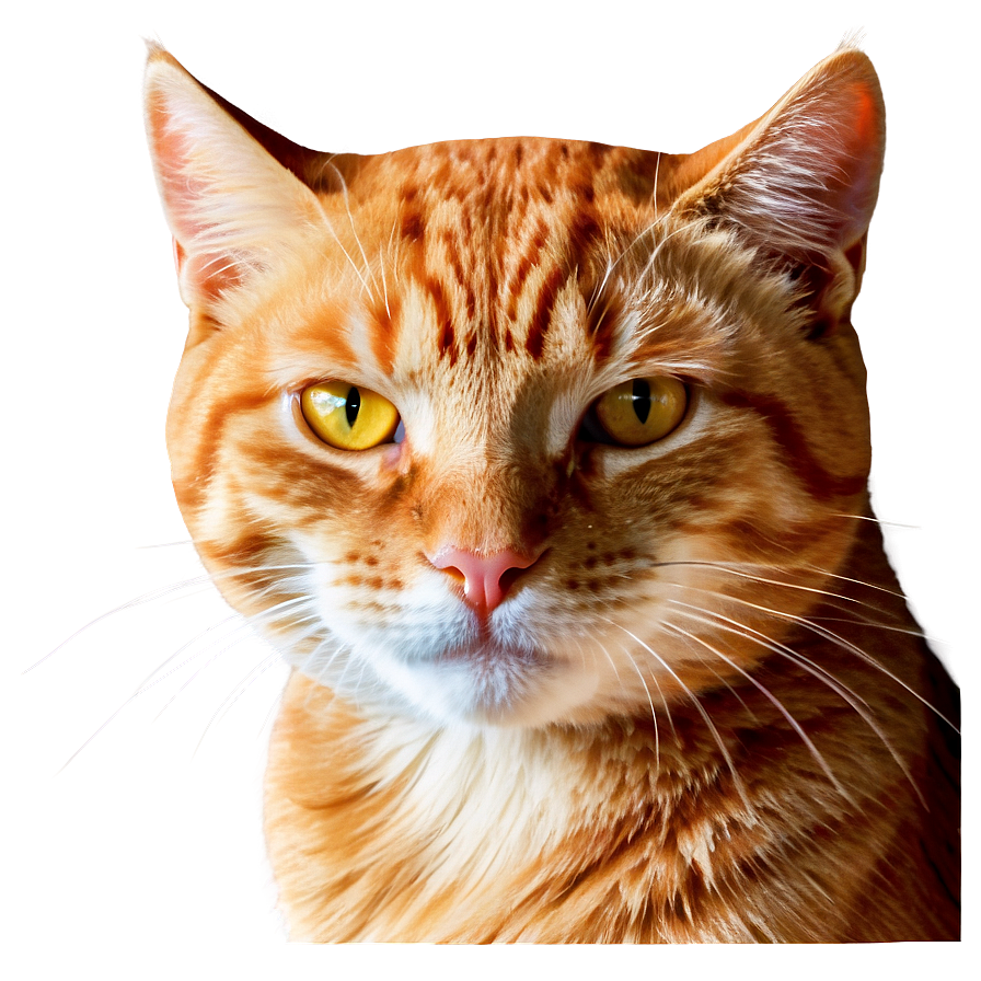 Orange Cat Filter Png Cfw PNG Image