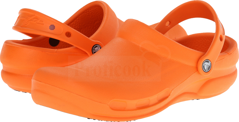 Orange Crocs Classic Clogs PNG Image