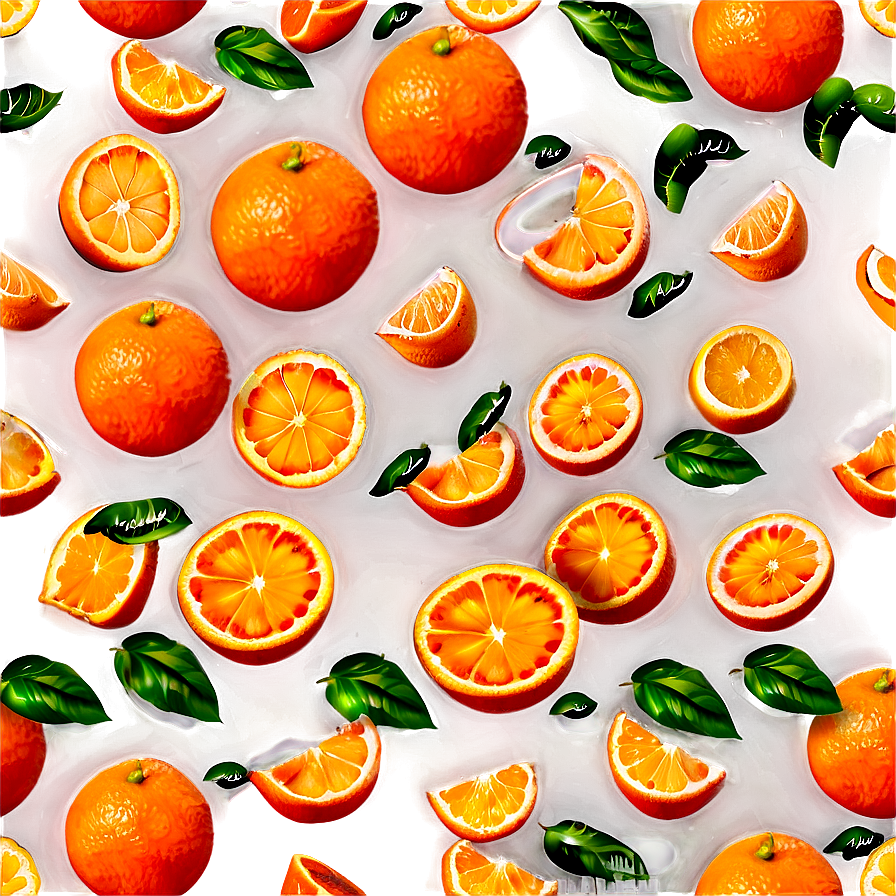 Orange D PNG Image