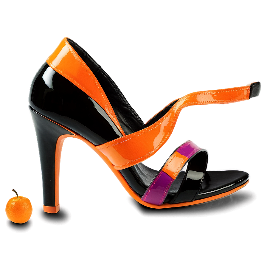 Orange High Heels Png Lts69 PNG Image