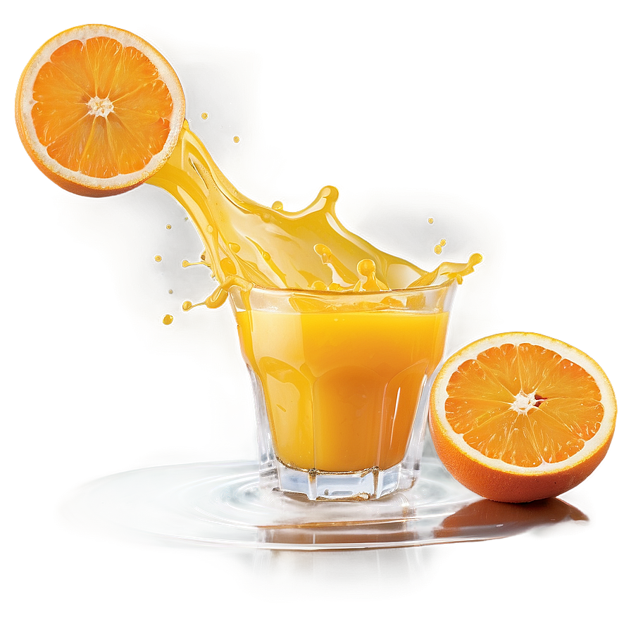 Orange Juice Splash Png Dod PNG Image