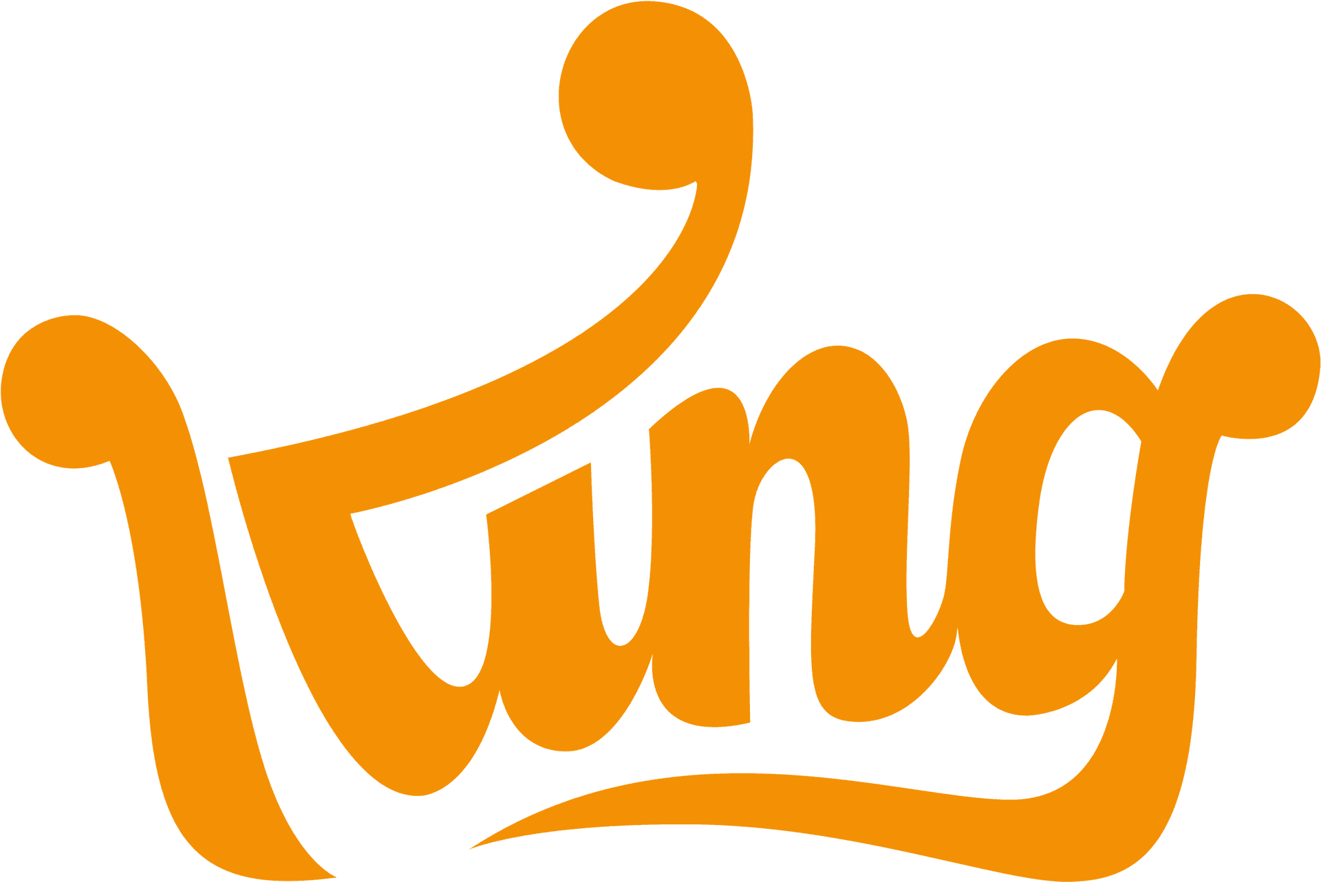 Orange Kings Crown Logo PNG Image