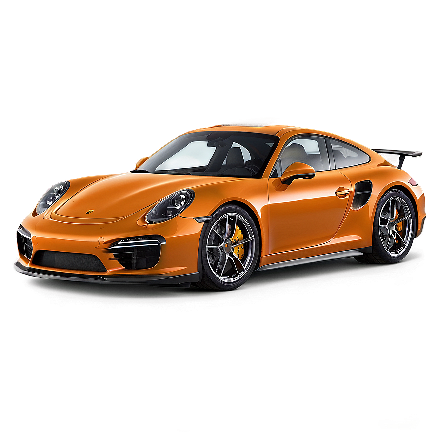 Orange Porsche Png 05062024 PNG Image