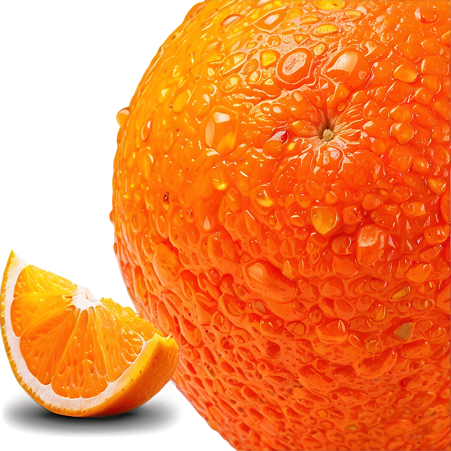 Orange Pulp Closeup Png 87 PNG Image