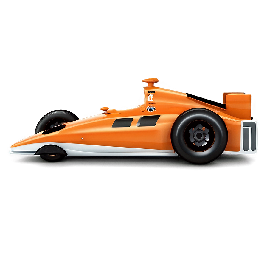 Orange Race Car Png 05242024 PNG Image