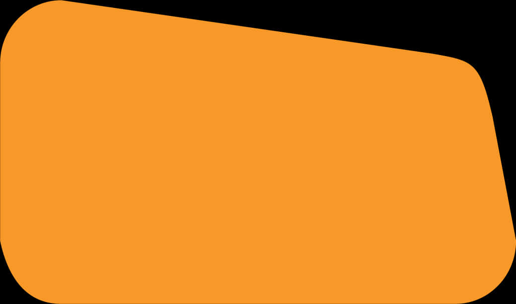 Orange Rectangle Background PNG Image