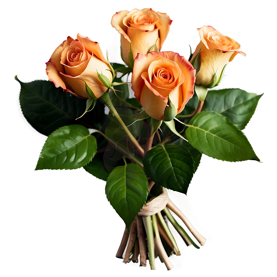 Orange Roses Bouquet Png 83 PNG Image