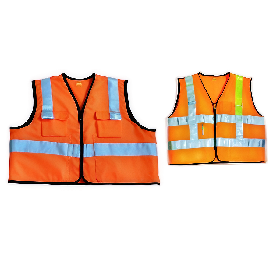 Orange Safety Vest Png Lee PNG Image