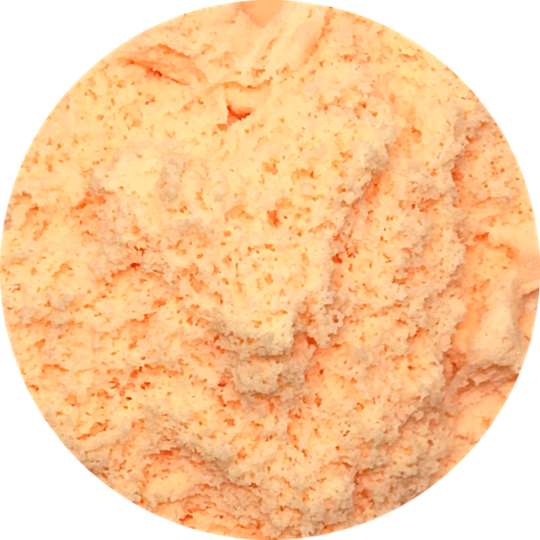 Orange Slime Texture Closeup PNG Image