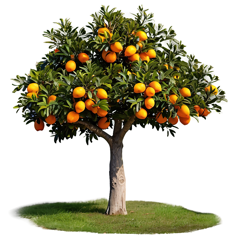 Orange Tree Orchard Png Kmo PNG Image