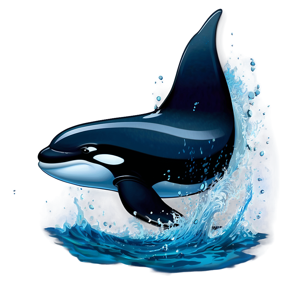 Orca In Sea Png 63 PNG Image