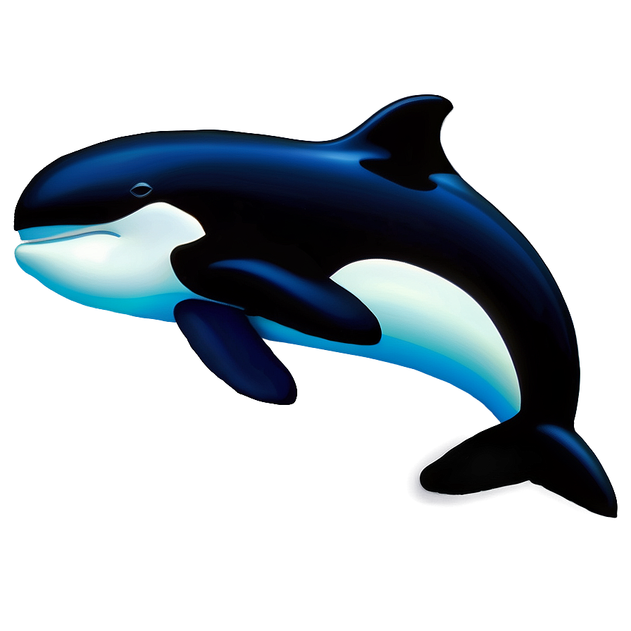 Orca Whale With Baby Png Heg PNG Image