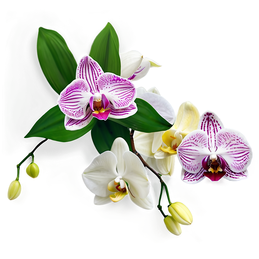 Orchid Bouquet Png 05242024 PNG Image