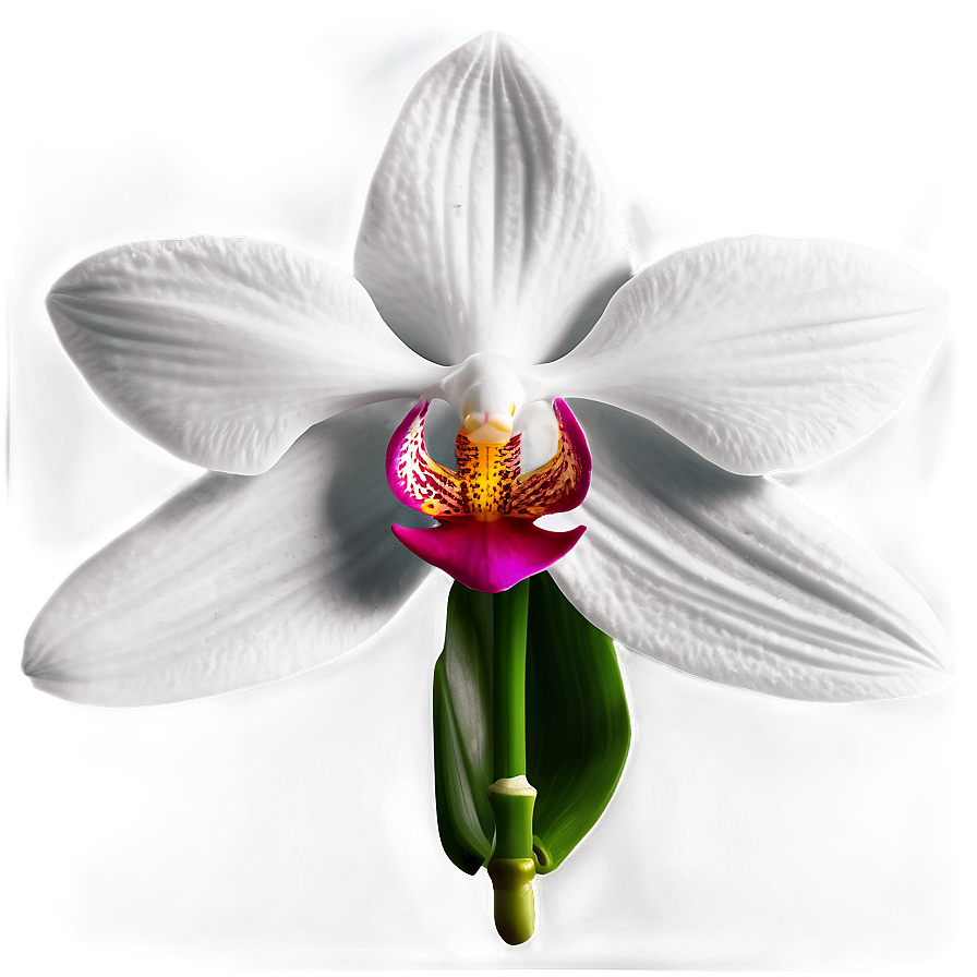 Orchid Flower Sketch Png Vhc PNG Image