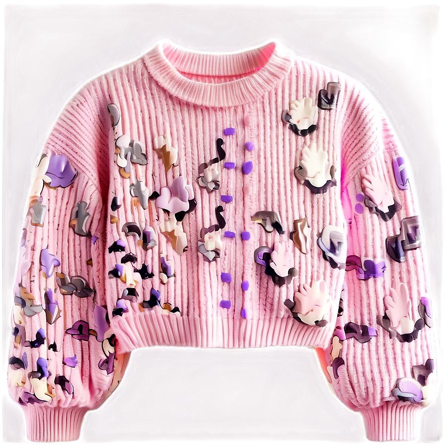 Orchid Pink Sweater Png 06292024 PNG Image