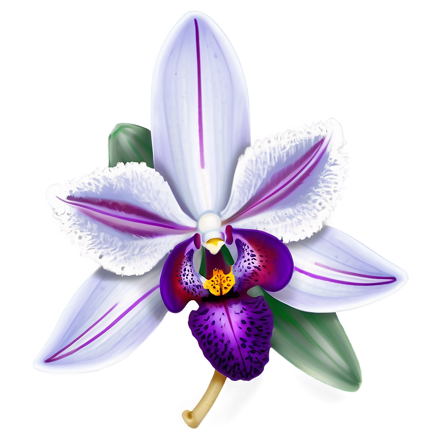 Orchid Purple Png Rcn PNG Image