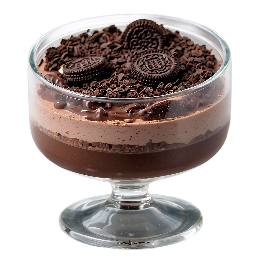 Oreo Chocolate Mousse Dessert Png Dej PNG Image