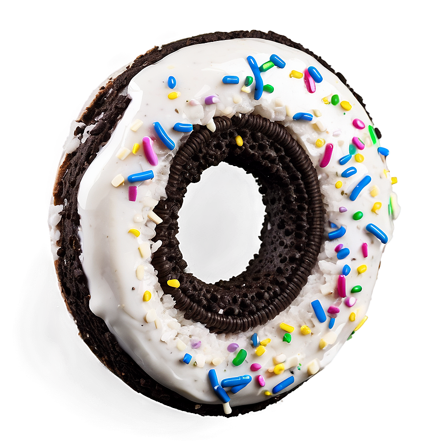 Oreo Cookie Donut Png 05232024 PNG Image