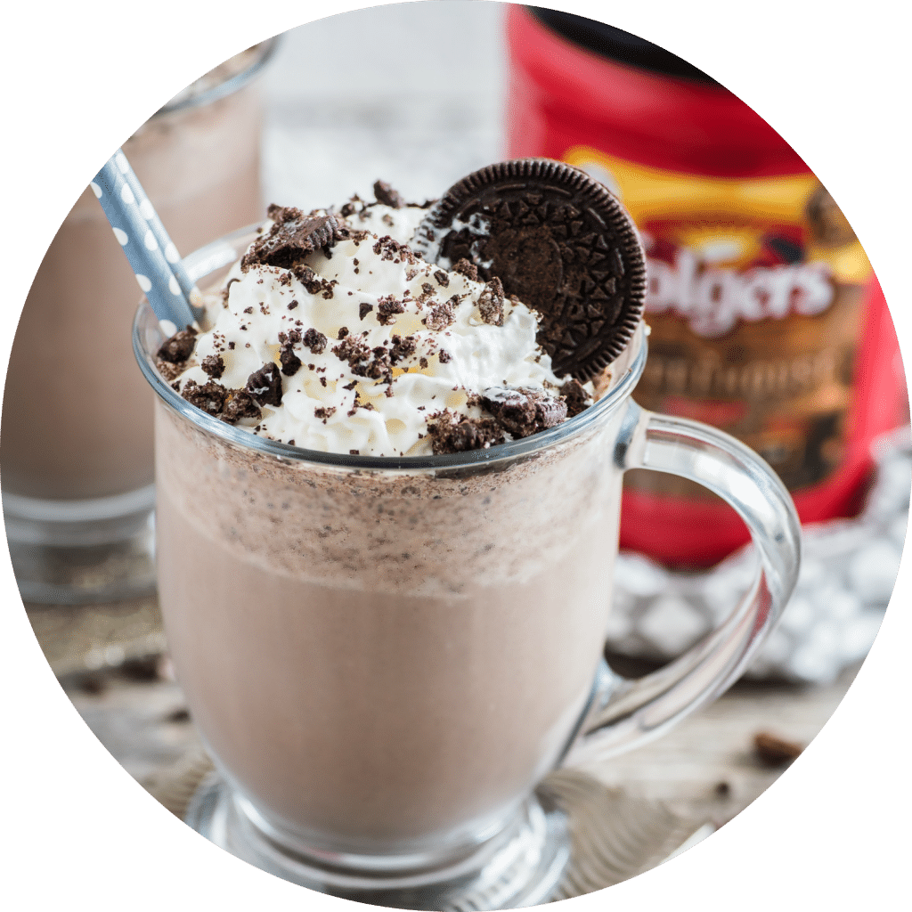 Oreo Milkshake Delight PNG Image