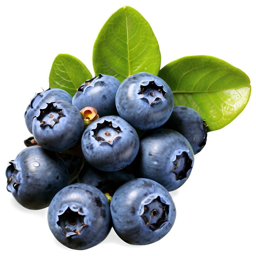 Organic Blueberry Cluster Png 05212024 PNG Image