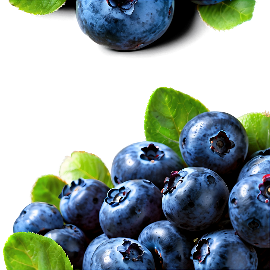 Organic Blueberry Cluster Png 05212024 PNG Image