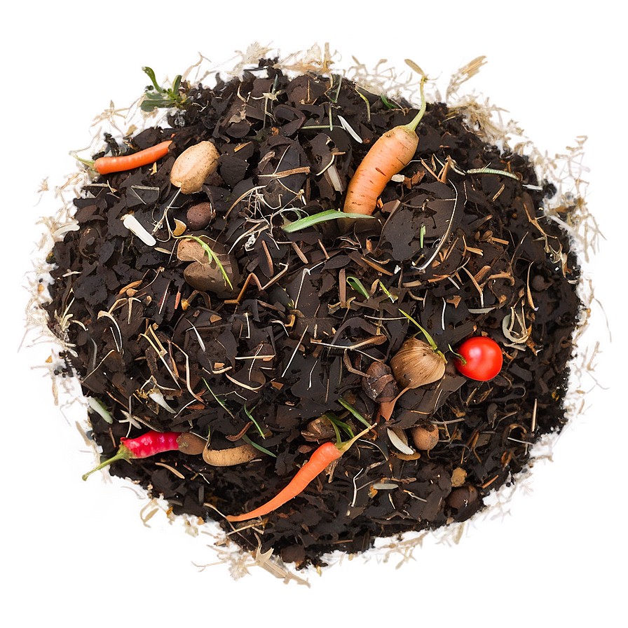 Organic Compost Heap Png Qlc PNG Image