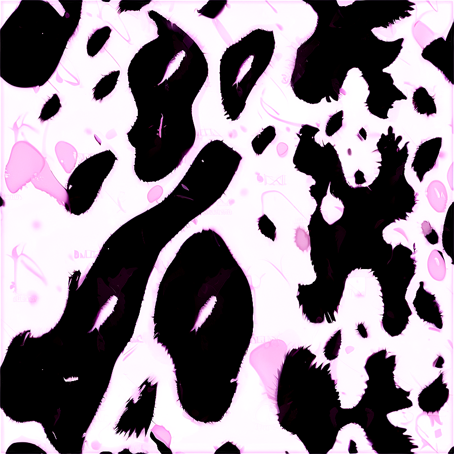 Organic Cow Spots Shapes Png Udm PNG Image