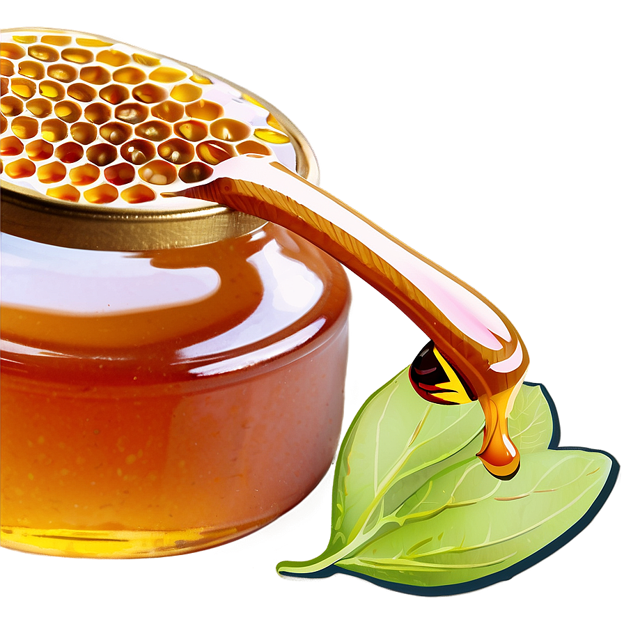 Organic Honey Jar Png 05242024 PNG Image