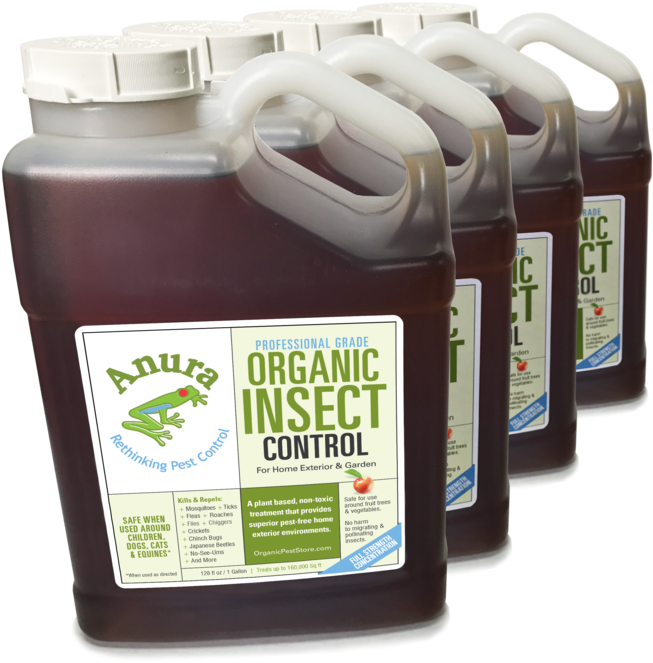 Organic Insect Control Jugs PNG Image