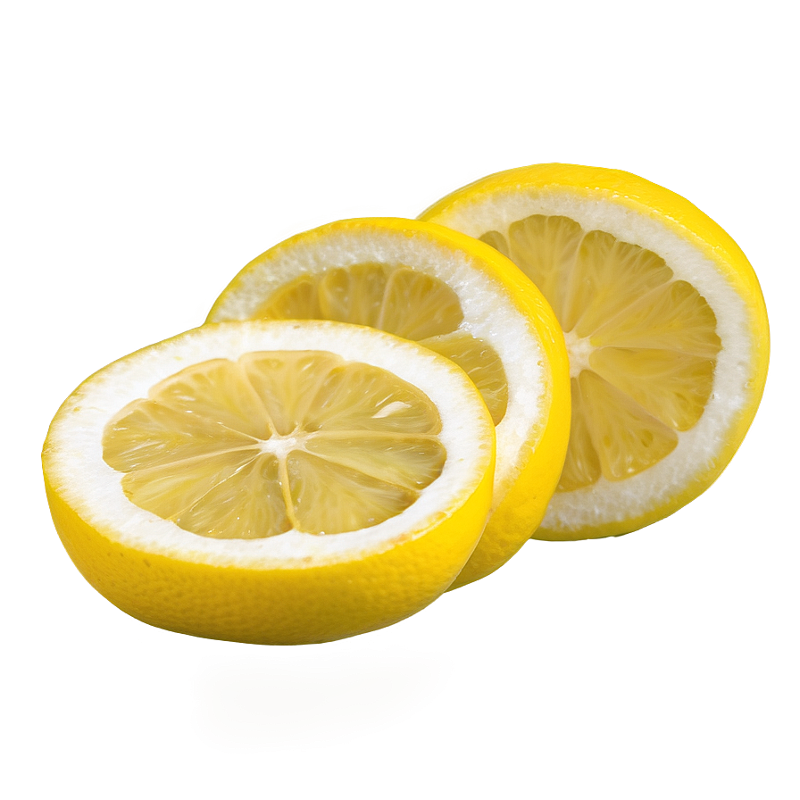 Organic Lemon Slices Png 06252024 PNG Image